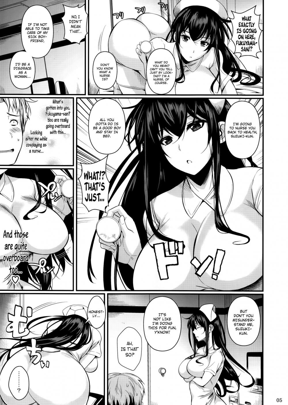 Hentai Manga Comic-Suzuki-kun - Fukuyama-san -Creampie Nurse-Read-4